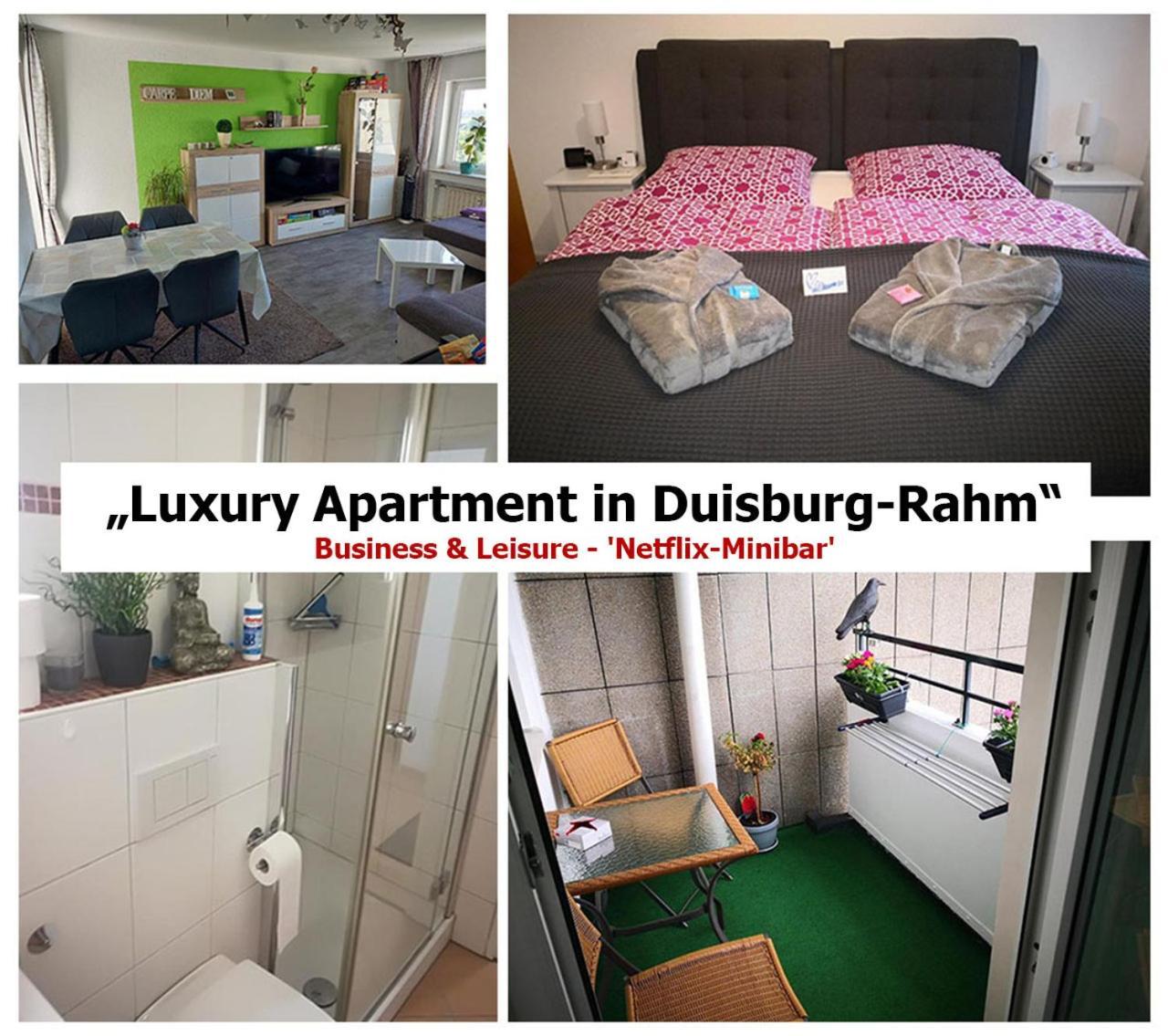 Luxury Apartment In Duisburg-Rahm - Business & Leisure - 'Netflix-Minibar' Екстер'єр фото